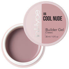 IN.HYPE Camouflage Builder Gel Cool Nude 32 bottle for sculpting and strengthening natural nails