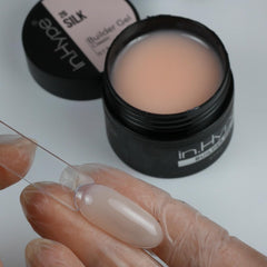 IN.HYPE camouflage gel curing under LED for a comfortable heat-free service
