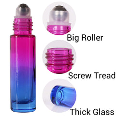 Inice golden metal cap adds luxe look for on-the-go blends.