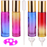 Inice gradient glass bottle 10ml for portable essential oils.