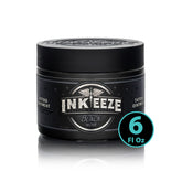 INK-EEZE Black Tattoo Ointment bottle highlights lavender formula for soothing aftercare.