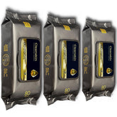 Ink Permanent CleanSkin Wipes packaging shows a three-pack design for streamlined use.
