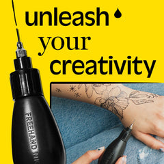 Inkbox Freehand glove helps keep application clean while you create