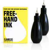 Inkbox Freehand Ink kit contents enable easy temporary tattoo creation.