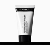 The INKEY List Peptide Moisturizer jar closeup for daily hydration on dry skin.