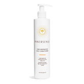 INNERSENSE daily-conditioner bottle closeup shows organic formula for nourished hair.