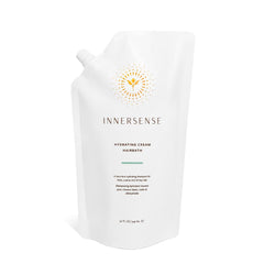 Innersense Hydrating Cream Hairbath bottle front for deep hydration and dry scalp comfort.