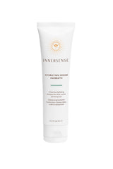 INNERSENSE Hydrating Cream Hairbath close-up highlighting creamy texture and moisture.