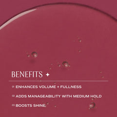 INNERSENSE I Create Volume Lotion root-to-ends-application boosts texture and manageability across hair types