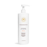 INNERSENSE natural color radiance conditioner bottle pouring preserves color while hydrating hair.
