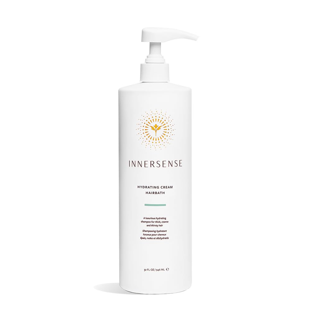 INNERSENSE Natural Hydrating Hairbath Shampoo bottle front view showing nourishing formula