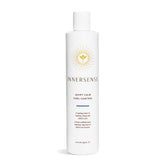 INNERSENSE Natural Quiet Calm Curl Control bottle closeup highlighting curl hydration and definition.