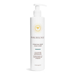 INNERSENSE conditioner bottle close-up highlighting natural moisture for thick hair