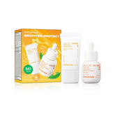 Innisfree Brighten + Protect Set vitamin C serum bottle for brighter skin.
