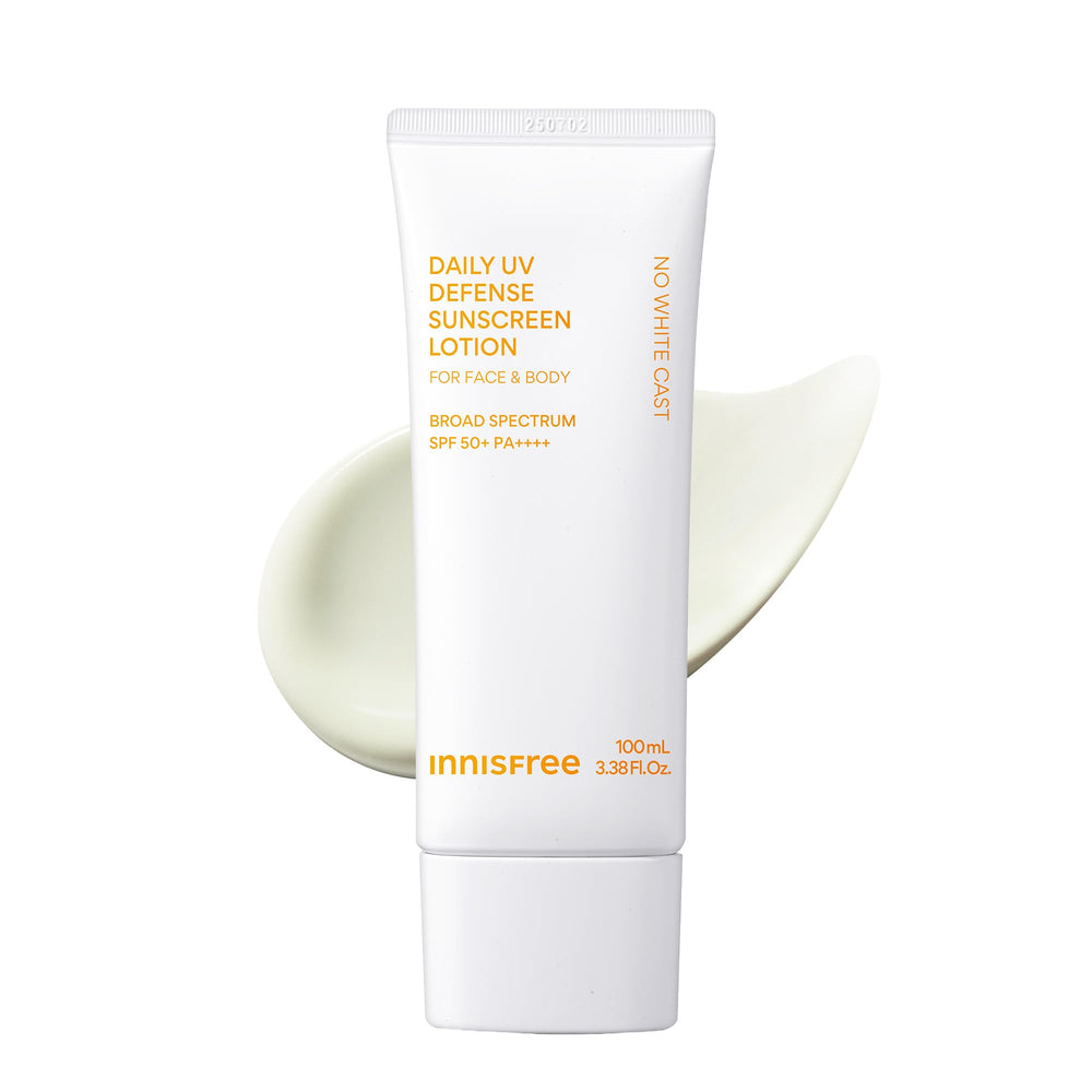 innisfree Daily UV Defense Sunscreen bottle ready for daily protection with invisible finish