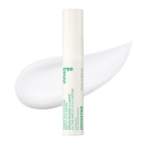 Innisfree Green Tea Caffeine Eye Serum rollerball close-up for cooling depuffing benefits.