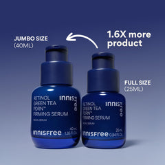 innisfree Green Tea PDRN Serum pump dispense for easy, mess-free application.