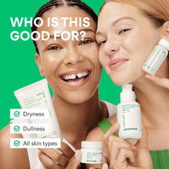 Innisfree Green Tea Seed Hyaluronic Cream jar spreads lightweight moisture.