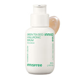 Innisfree Green Tea Seed Hyaluronic Serum pump bottle for daily hydration