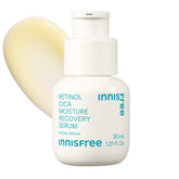 Innisfree Retinol Cica Serum bottle pump for easy daily application