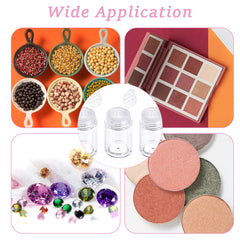 InnoHHustle glitter bottle with 12-hole sieve minimizes clumps.