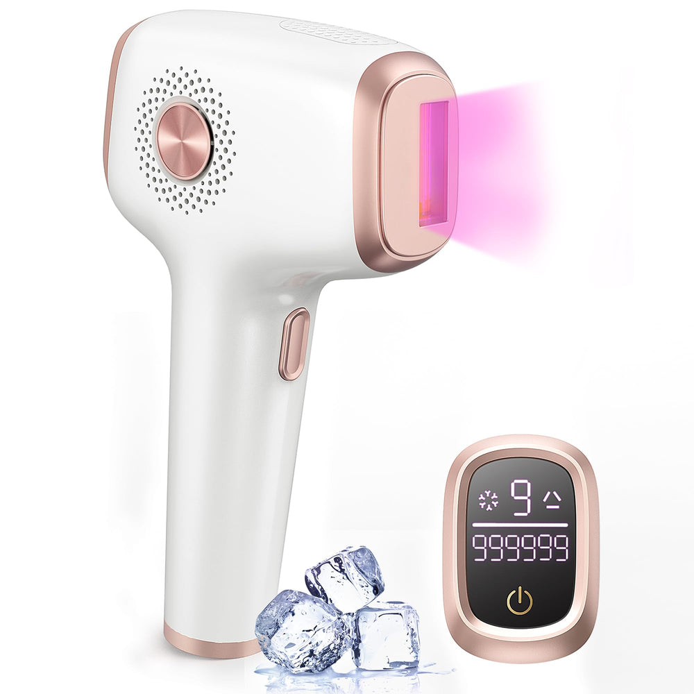 INNZA IPL device front view highlighting at-home hair reduction appeal