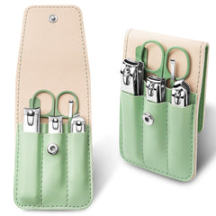 Insaizom manicure kit compact case showcases travel-ready grooming and easy storage.