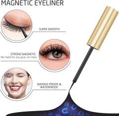 INSMART Magnetic Eyeliner Tubes showcase waterproof, smudge-resistant formula.