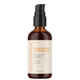 InstaNatural Hyaluronic Acid Serum bottle delivering lightweight hydration for a refreshed complexion