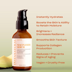 InstaNatural Niacinamide Serum avocado oil ingredient underscores nourishing support