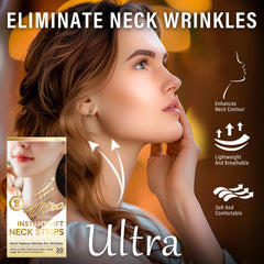 InstrumenteNrw Neck Lift Tape patch on skin with breathable, comfortable wear.