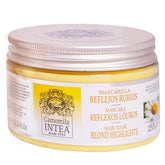 Intea Hair Mask for Blonde Highlights bottle promotes nourished, radiant hair.