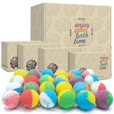 INTEYE bath bombs gift set packaging shows premium gift-ready presentation for occasions