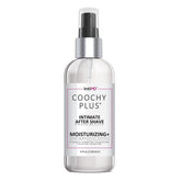 IntiMD Coochy Delicate Mist bottle closeup for daily skin protection.