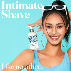IntiMD Coochy Plus Coco Allure cream dispense demonstrates easy application and even coverage.