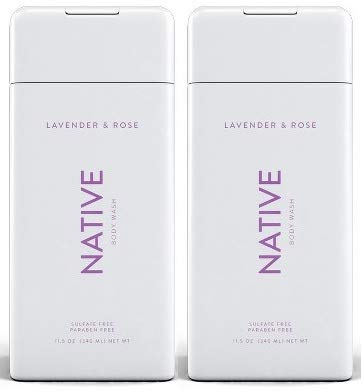 Intotal TKK Native Body Wash Lavender & Rose bottle offers a gentle daily cleanse.