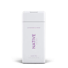 Intotal TKK Native Body Wash bubbles highlight creamy lather and relaxing scent.