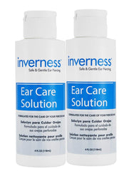 Inverness after piercing ear care bottle front view illustrating gentle cleansing