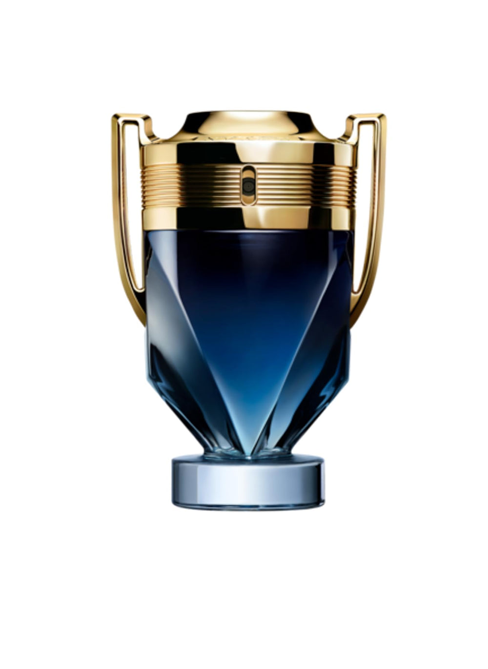 Invictus by Paco Rabanne bottle front showing citrus aquatic freshness for daytime confidence.
