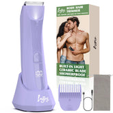 INVJOY bikini-trimmer compact-design ready for travel and storage.