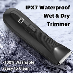 INVJOY cordless handheld trimmer offers on-the-go grooming with ergonomic control.