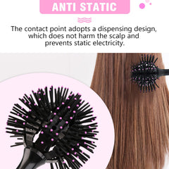 INVODA ABS resin brush is durable yet lightweight for daily use.