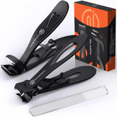 INXEN toenail clippers ergonomic 90-degree blade for precise trimming.