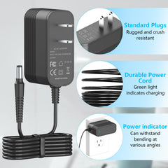 IOKOFJOA charger 1.5m cord length keeps grooming area organized and flexible