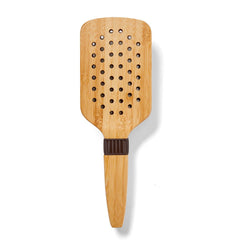 Ion Bamboo Vented Paddle Brush ventilation design promotes faster drying
