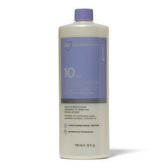 Ion Sensitive Scalp 10 Volume Creme Developer bottle closeup showing gentle formula for sensitive scalps