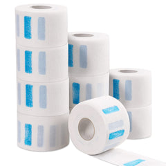 IOOROSE barber neck strip roll pack setup for quick, hygienic client protection
