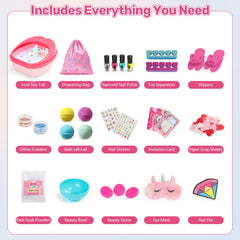IPOOLTENG nail art kit with peelable polish for quick, creative manicures