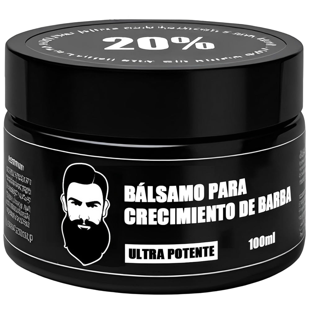 ipxkwll beard-stimulating-balm bottle for convenient daily beard care