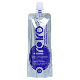 iroiro 20 Purple semi-permanent dye bottle shows vibrant color possibilities
